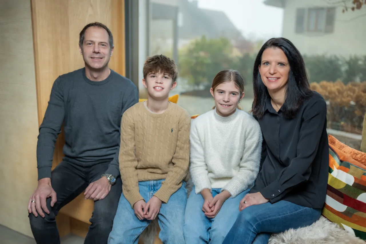 Philipp Zimmermann und Familie